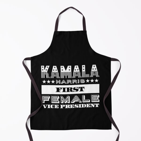 Item preview, White Stars and Stripes Kamala Harris First Female Vice President designed and sold by MimsTees.
