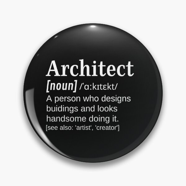 Item preview, Handsome Architect Funny Definition Building Designer designed and sold by DefinitionX.