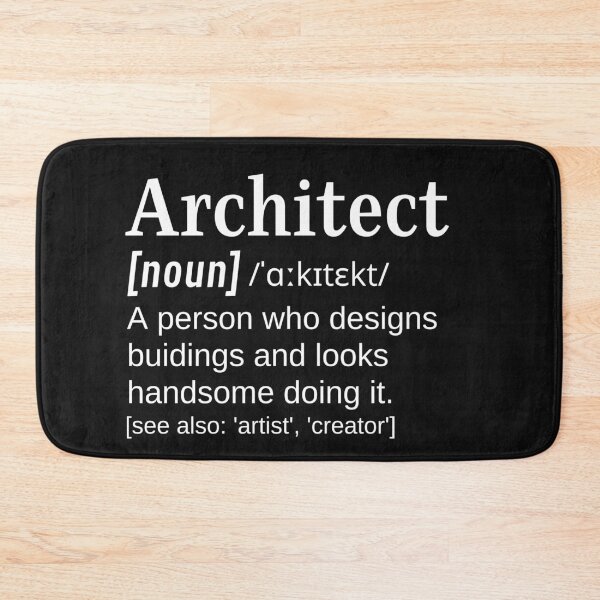 Item preview, Handsome Architect Funny Definition Building Designer designed and sold by DefinitionX.