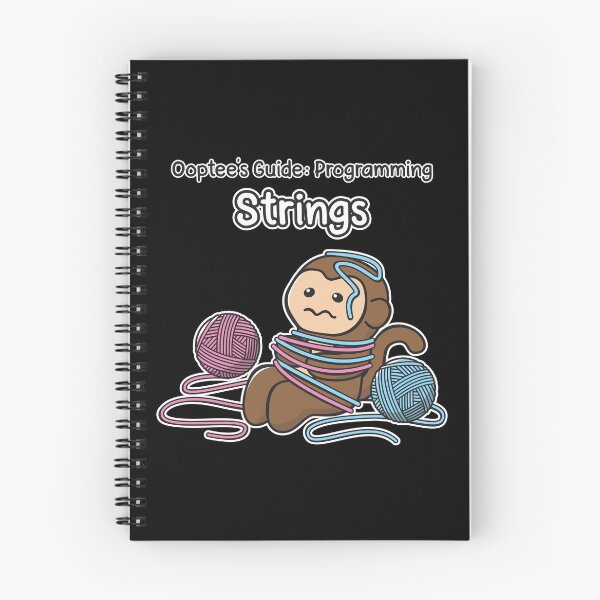 Item preview, Ooptee's Guide: Programming Strings Ooptee Monkey designed and sold by OopteesLydia.