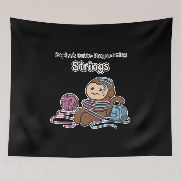 Item preview, Ooptee's Guide: Programming Strings Ooptee Monkey designed and sold by OopteesLydia.