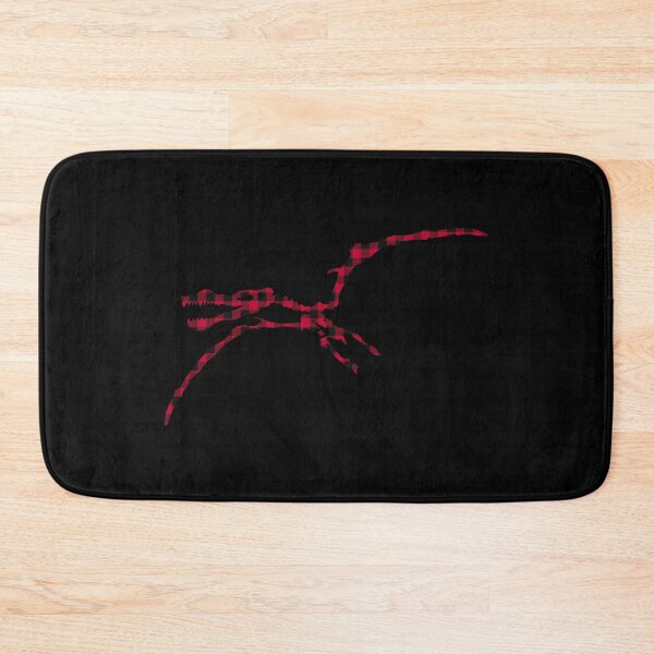 Item preview, Red Buffalo Plaid Pterosaurs Dinosaur Skeleton Gift designed and sold by leofel.