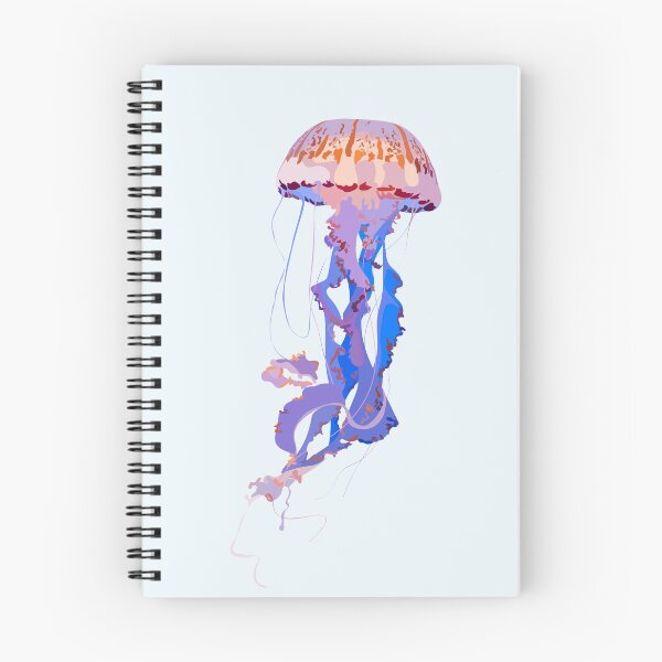 Item preview, Purple and Blue Jellyfish Illustration designed and sold by Kyle Smithgall.