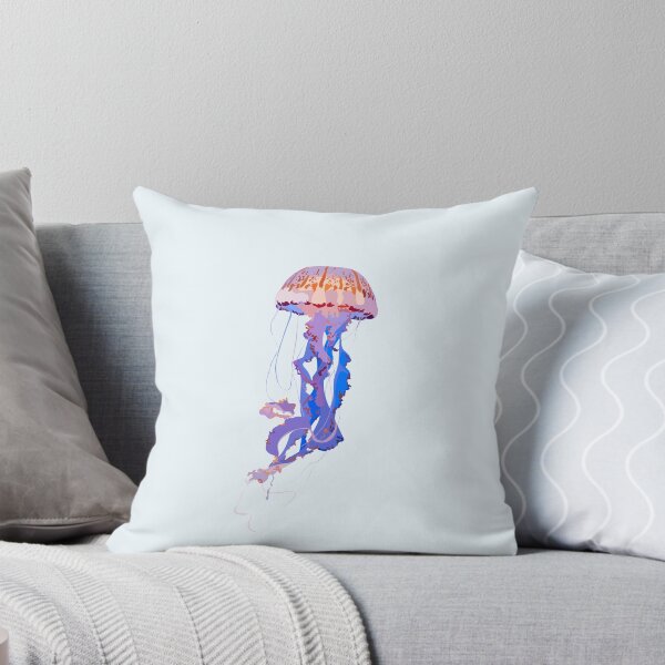 Item preview, Purple and Blue Jellyfish Illustration designed and sold by Kyle Smithgall.