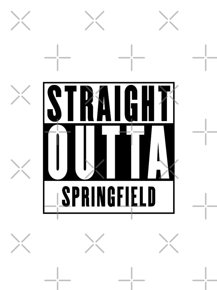 Thumbnail 4 of 4, iPhone Case, Straight Outta Springfield designed and sold by RandomStuffShop.