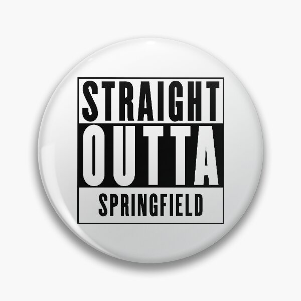 Item preview, Straight Outta Springfield designed and sold by RandomStuffShop.