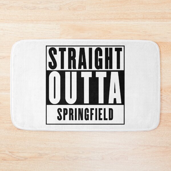 Item preview, Straight Outta Springfield designed and sold by RandomStuffShop.