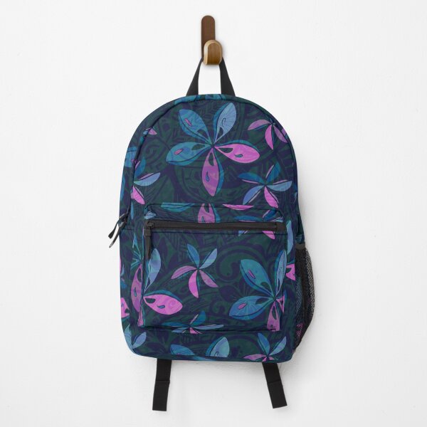 Item preview, Teal Blue Hawaiian Tiare Pattern designed and sold by sunnthreads.