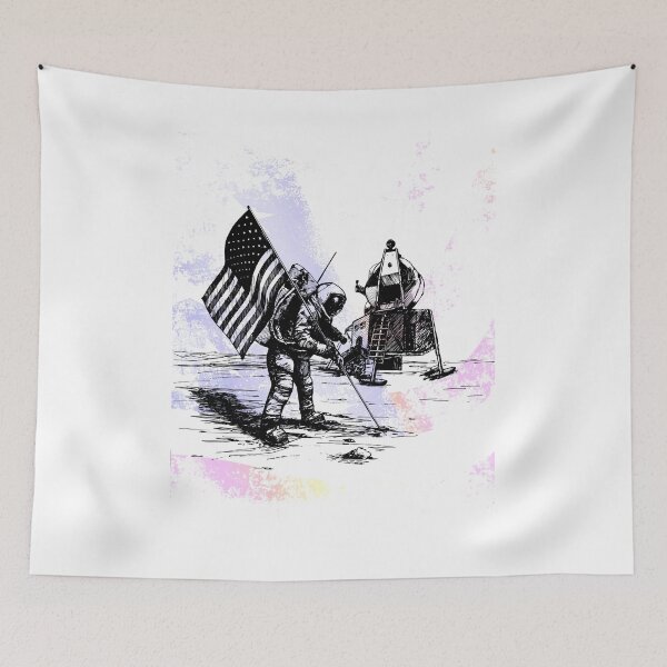 Item preview, Apollo - First Man on the Moon designed and sold by albix81.
