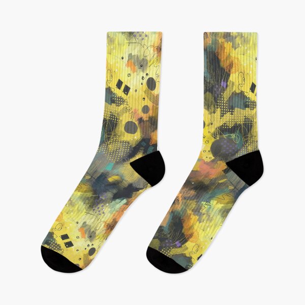 Item preview, Abstract Pattern 6 - Between Yellow and Grey designed and sold by San-Tru.
