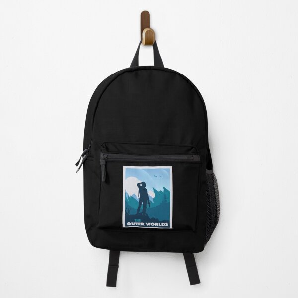 Item preview, The Outer Worlds - Minimalist Travel Style - Video Game Art designed and sold by PopCultArcade.