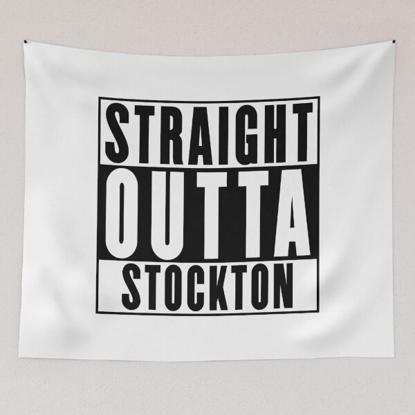 Item preview, Straight Outta Stockton designed and sold by RandomStuffShop.