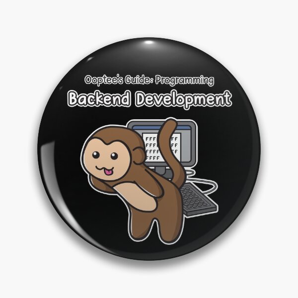 Item preview, Ooptee's Guide: Programming Backend Development Ooptee Monkey designed and sold by OopteesLydia.
