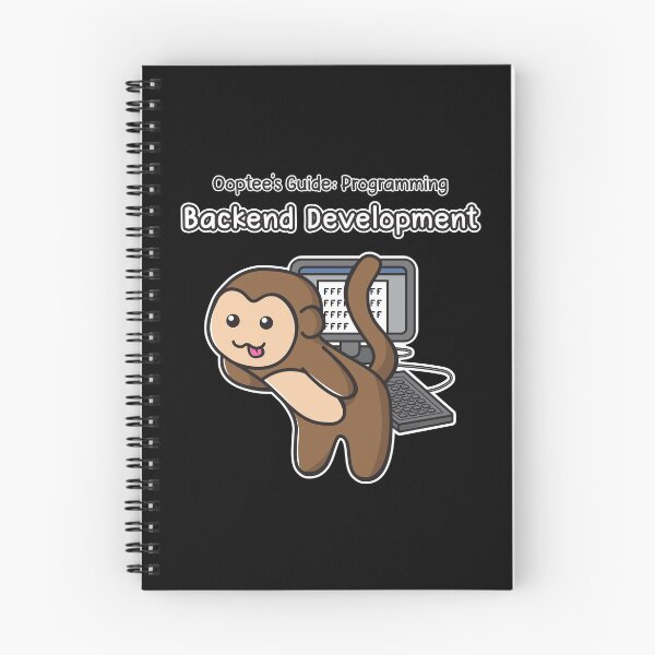 Aperçu de l'œuvre Guide de Ooptee: Programmation du développement backend Ooptee Monkey créée et vendue par OopteesLydia.