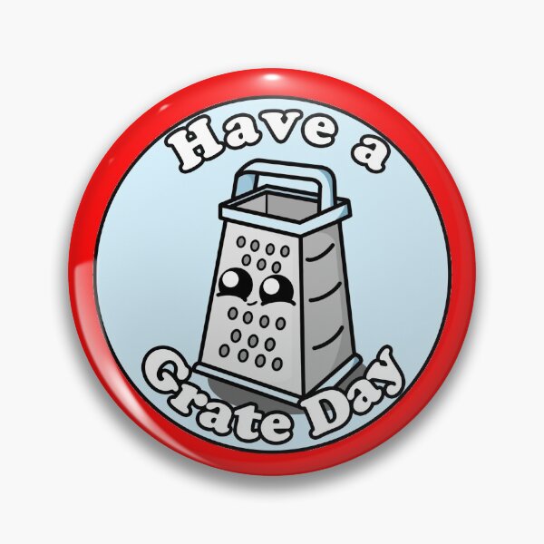 Item preview, Cute Cartoon Grater | Have a Grate Day designed and sold by cookingwithten.