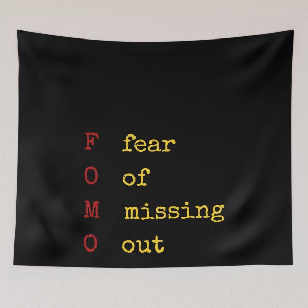 Item preview, Vintage Fomo Fear Of Missing Out  designed and sold by GBDesigner.