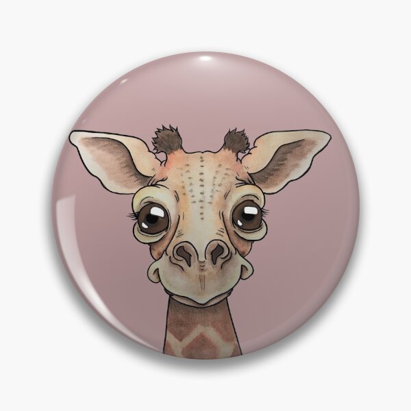 Artikelvorschau, Peekaboo Giraffenbaby entworfen und verkauft von Breezeworks.