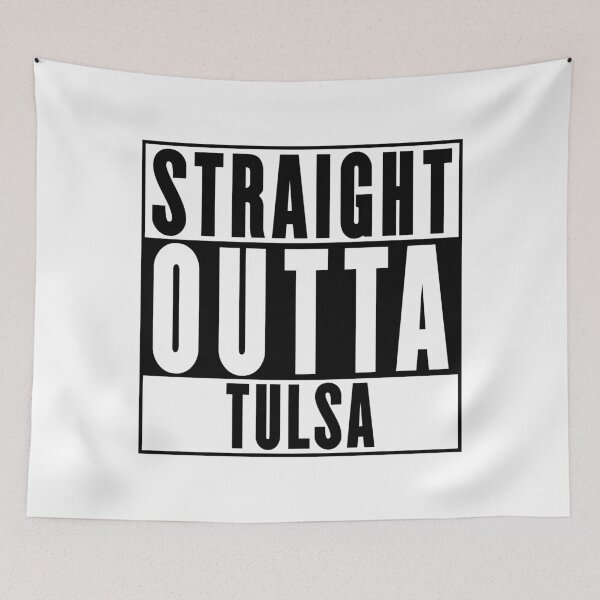 Item preview, Straight Outta Tulsa designed and sold by RandomStuffShop.