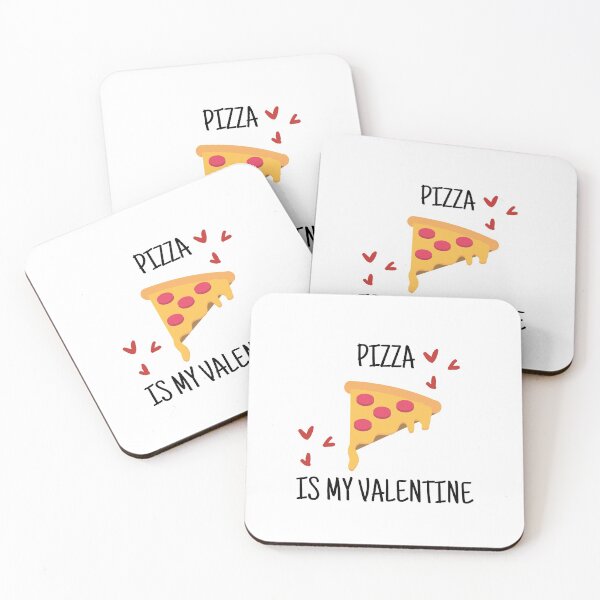 Item preview, Pizza is my Valentine, Valentine's day, Couple, Coupe Jokes designed and sold by katrinb7.