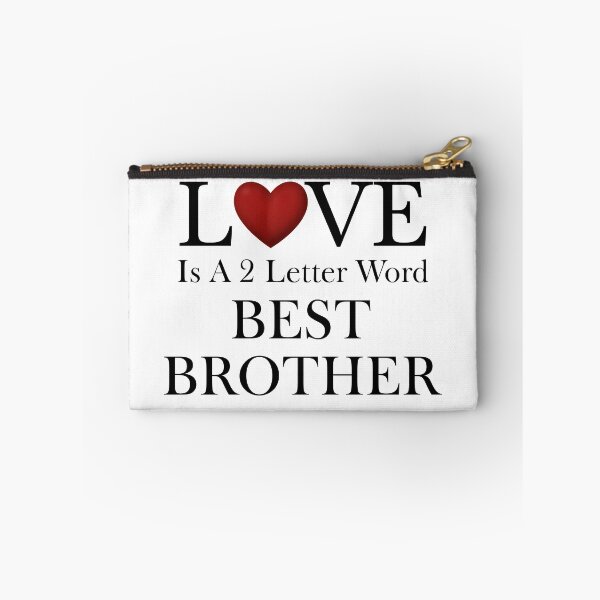Artikelvorschau, Liebe ist ein 2-Buchstaben-Wort - Bester Bruder entworfen und verkauft von Xzendor7 Digital Art Creations.