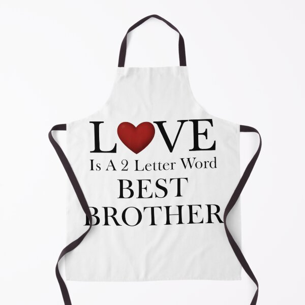 Artikelvorschau, Liebe ist ein 2-Buchstaben-Wort - Bester Bruder entworfen und verkauft von Xzendor7 Digital Art Creations.