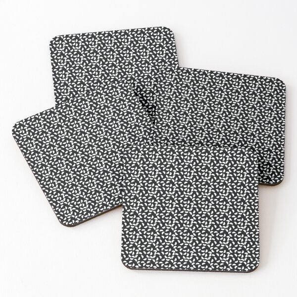Item preview, Black and White Half Circles, Half Moon Geometric Pattern  designed and sold by thelustrous.