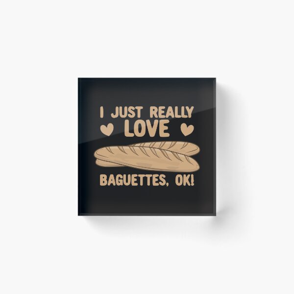 Artikelvorschau, Ich liebe Baguettes wirklich, OK! entworfen und verkauft von Kawaiindoodle.