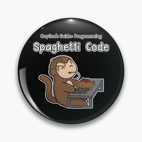 Artikelvorschau, Ooptee's Guide: Programmieren von Spaghetti Code Ooptee Monkey entworfen und verkauft von OopteesLydia.