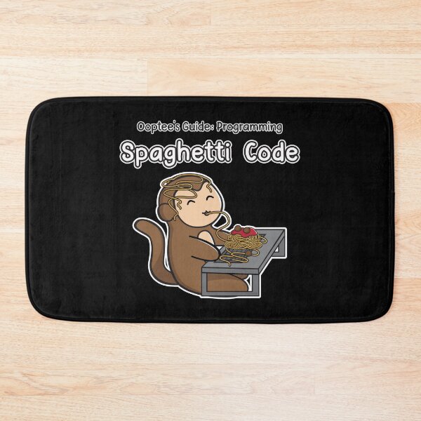 Item preview, Ooptee's Guide: Programming Spaghetti Code Ooptee Monkey designed and sold by OopteesLydia.
