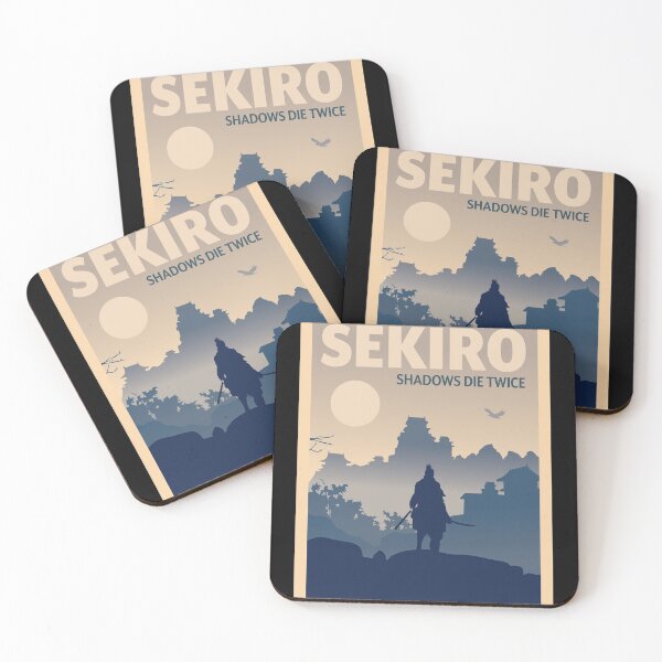 Artikelvorschau, Sekiro Shadows Die Twice – Minimalistischer Reisestil – Videospielkunst entworfen und verkauft von PopCultArcade.