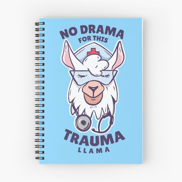 Item preview, Drama for this trauma llama Cute Nurse designed and sold by Piztees.