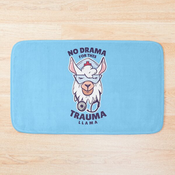 Item preview, Drama for this trauma llama Cute Nurse designed and sold by Piztees.