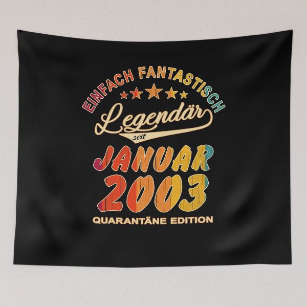 Item preview, 18th Birthday 18 Years Born In 2003 January designed and sold by Renergie.