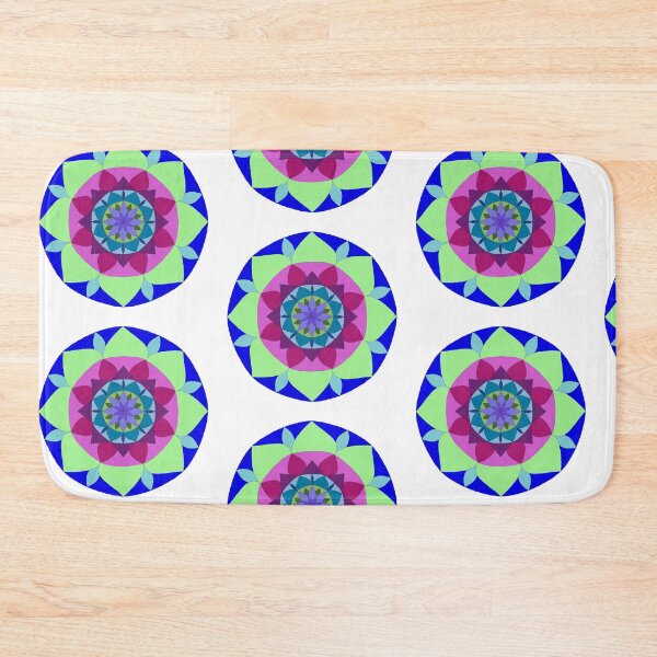 Item preview, simple colorful mandala designed and sold by annimandala08.