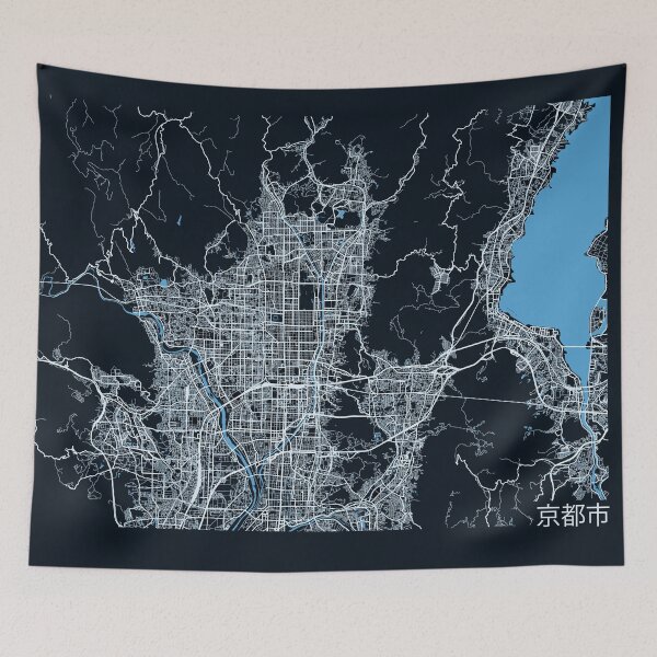 Item preview, Streets of Kyoto designed and sold by ZionicArt.