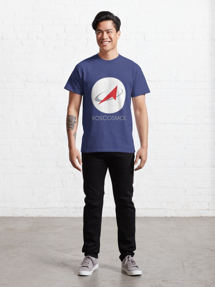 Alternate view of Roscosmos State Corporation Classic T-Shirt
