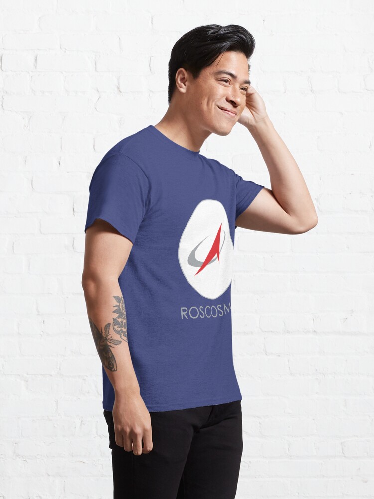 Alternate view of Roscosmos State Corporation Classic T-Shirt