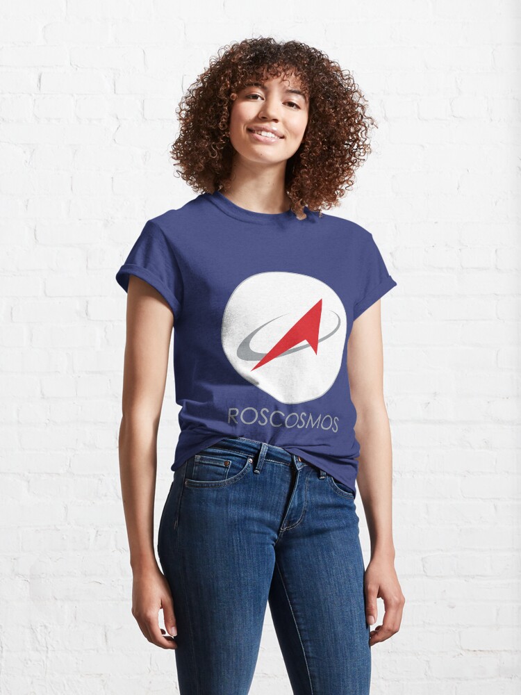 Alternate view of Roscosmos State Corporation Classic T-Shirt