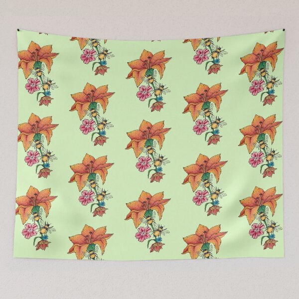 Item preview, bumblebees (green) designed and sold by Grace Pinkstone.