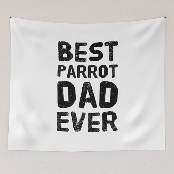 Item preview, Best Parrot Dad Ever designed and sold by ArqDezines.