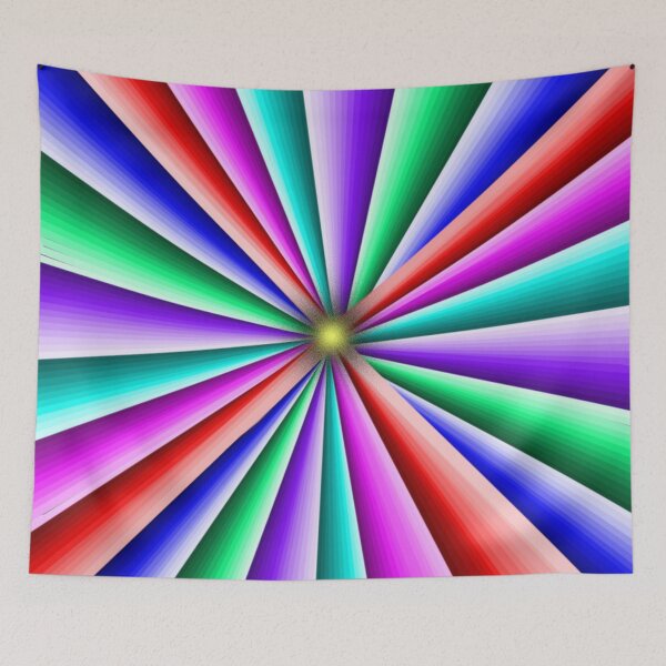 Item preview, Tunnel exit in a colorful vortex tube designed and sold by janraydesigns.