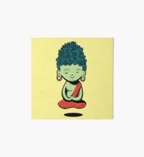 Young Green Buddah Art Board