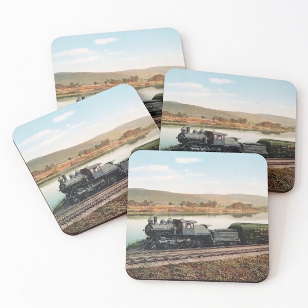 Item preview, Black Diamond Express Passenger Train - Circa 1898 Photochrom designed and sold by warishellstore.