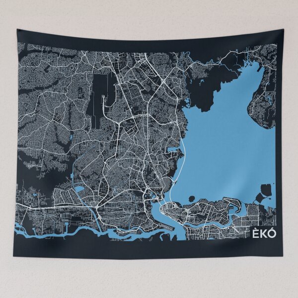 Item preview, Streets of Lagos designed and sold by ZionicArt.