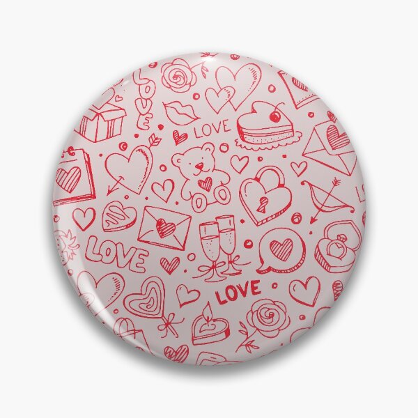 Item preview, Valentine's day hand drawing valentine doodles designed and sold by mashmosh.
