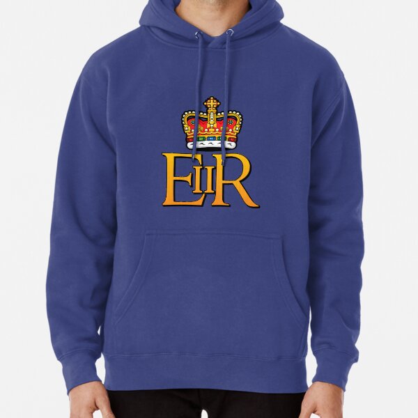 The Royal Cypher of Queen Elizabeth II Pullover Hoodie