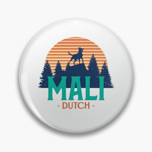 Item preview, Wild Mali Dutch Cool Retro Vintage Forest Sun Silhouette  designed and sold by Guarddogdrive.