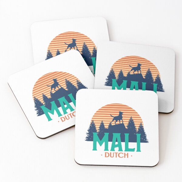 Item preview, Wild Mali Dutch Cool Retro Vintage Forest Sun Silhouette  designed and sold by Guarddogdrive.