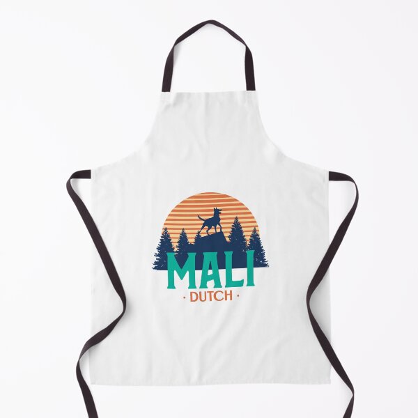 Item preview, Wild Mali Dutch Cool Retro Vintage Forest Sun Silhouette designed and sold by Guarddogdrive.