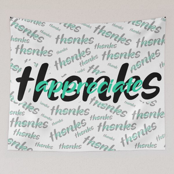 Item preview, Thsnks appreciate, thanks, tiktok, meme, funny, trend, quote designed and sold by ivaostrogonac.